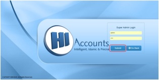 Hi Accounts- Company Setup- Super Admin Login