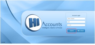 Hi Accounts- Company Setup- User Login